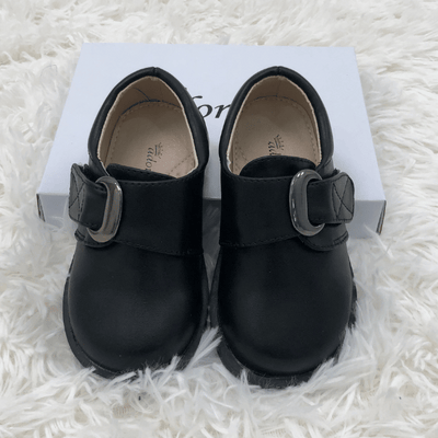 Noel Boys Black Dress Shoes: Patent or Matte BLACK