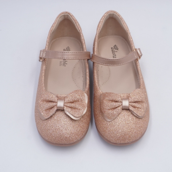 Gold flats kids best sale