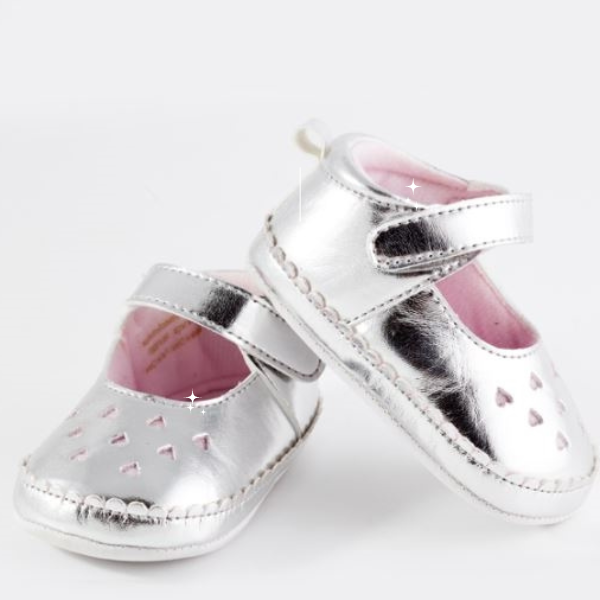 Infant silver dress shoes online