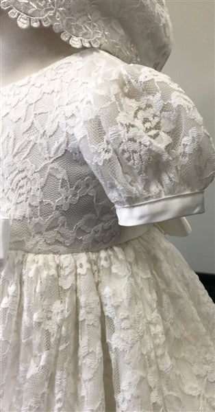 Suzana Baptism Gown: OFF WHITE