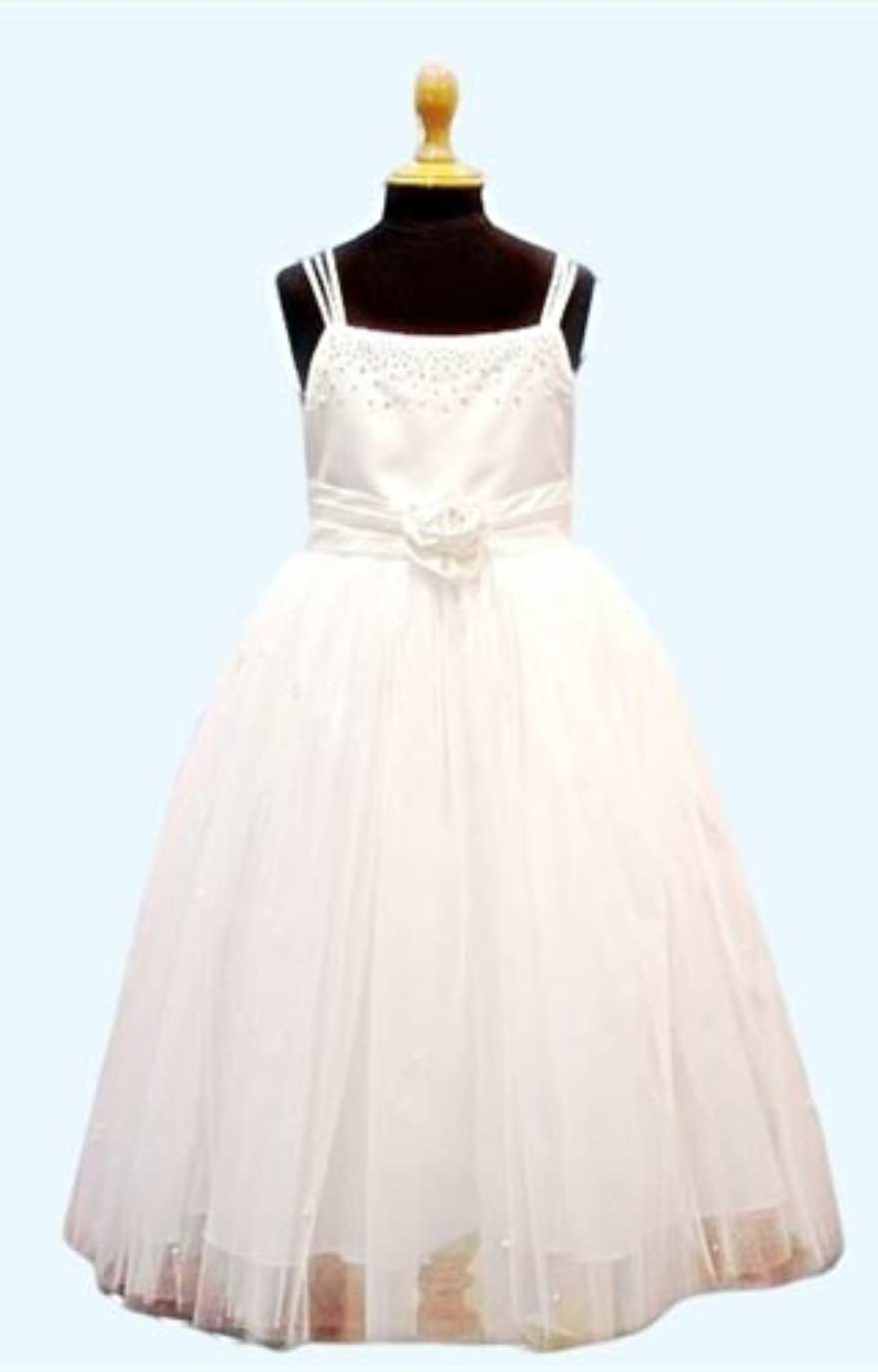 April Dress: WHITE or IVORY
