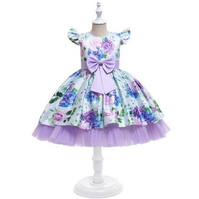 Flora Dress: Lilac
