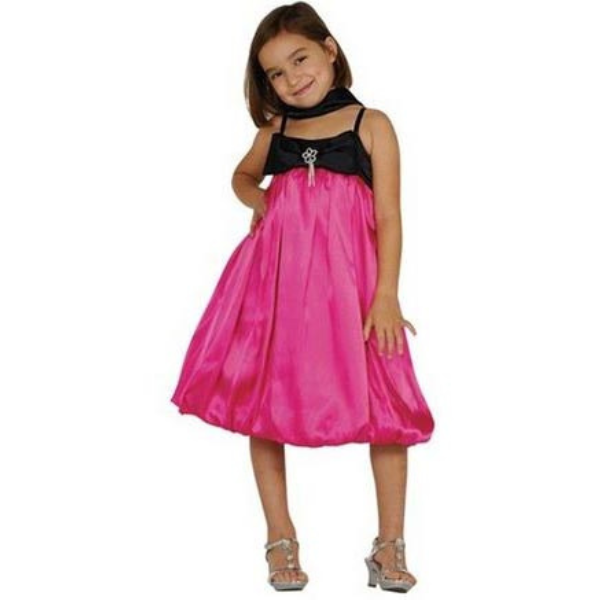 Lucy Party Dress: Fuchsia