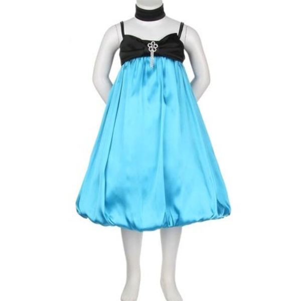 Lucy Party Dress: Turquoise