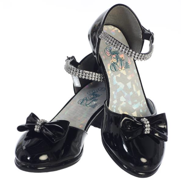 Bella Dress Shoes: Patent Black