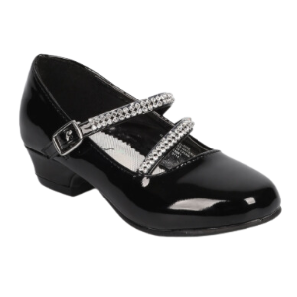 Daisy Dress Shoes: PATENT BLACK