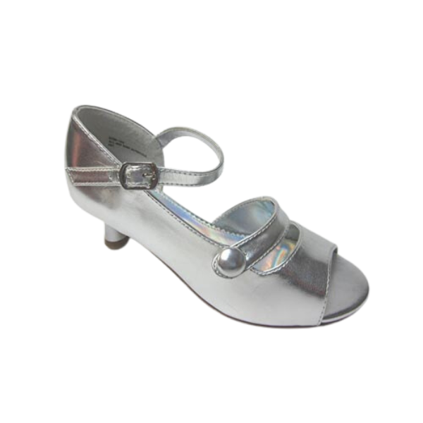 Kiss Girls Dress Shoes: SILVER