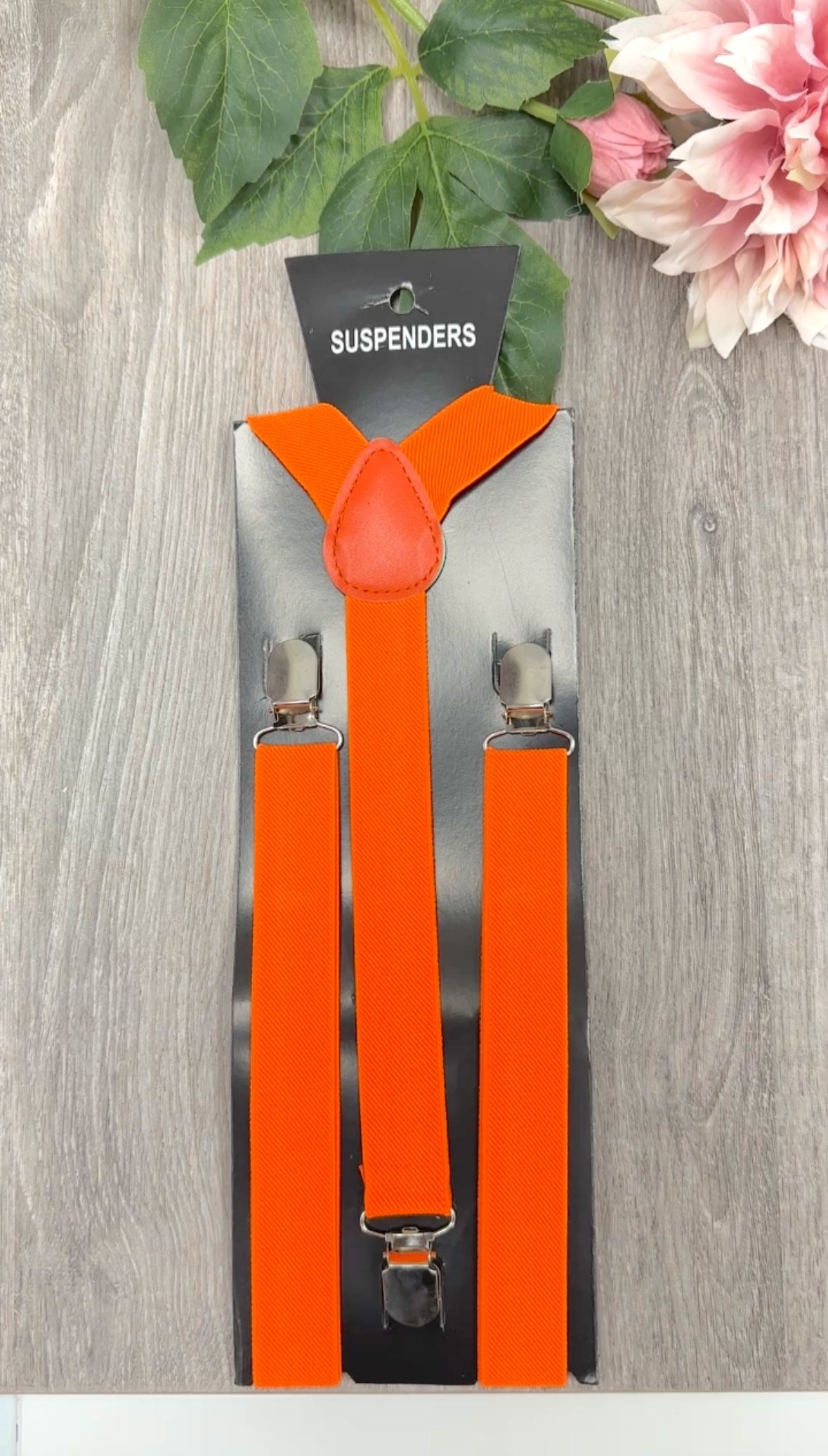 Suspenders: ORANGE