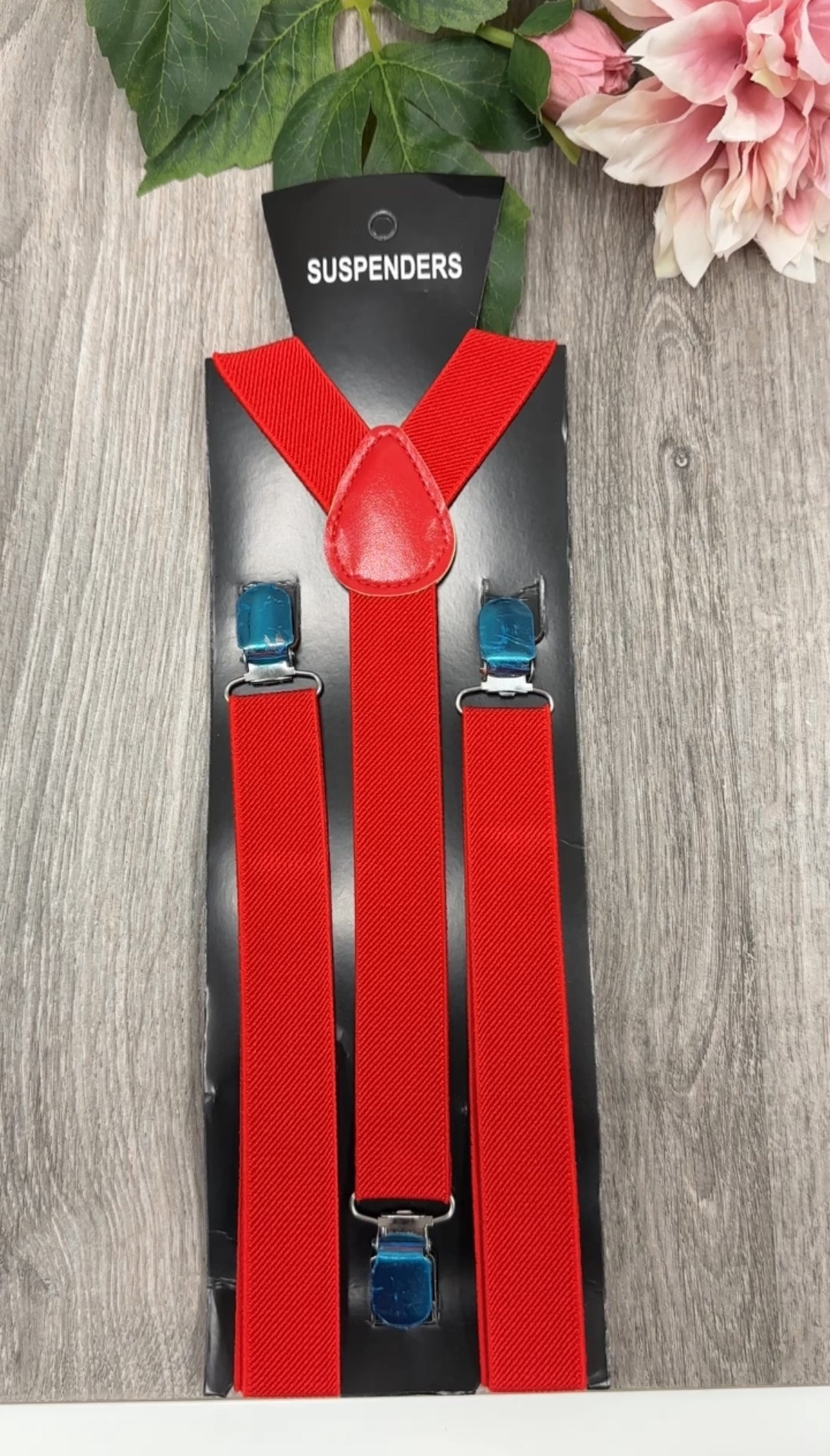 Suspenders: RED