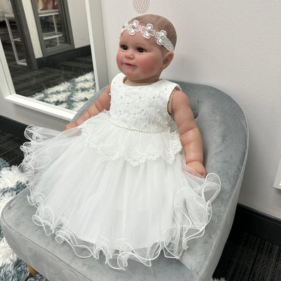 Lexie Baby Dress: OFF-WHITE