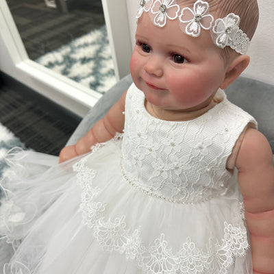 Lexie Baby Dress: OFF-WHITE