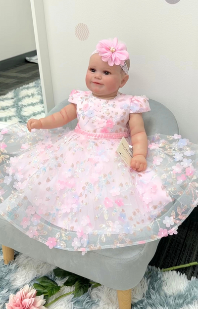 Eloise Dress: All Pink