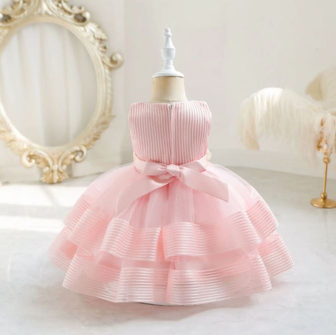 Baby Dress: Lt Peach