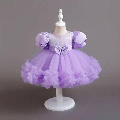 Lulu Baby Dress: Lt Purple
