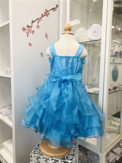 Margarita Baby Dress: Turquoise