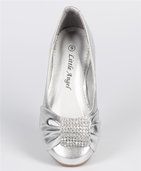 Sahara Flat Shoes: SILVER