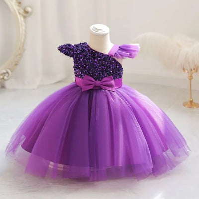 Baby Dress: Purple