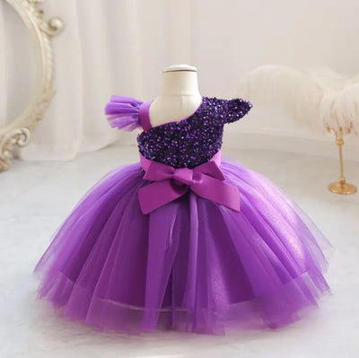 Baby Dress: Purple