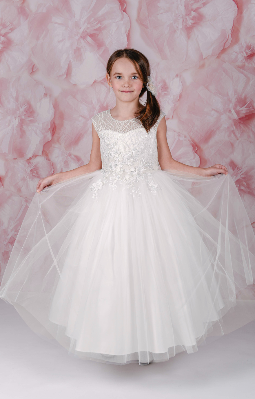 princess polly baby blue dress ₪92-Piano Dress Family Matching Outfits Autumn Winter New Flower Girl Dress  Ymx083 -Description main image 0