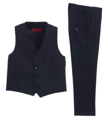 Vest and Pants Set: NAVY -