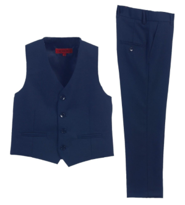 Vest and Pants Set: INDIGO -