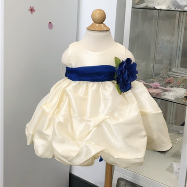 Katie Baby Dress: Ivory