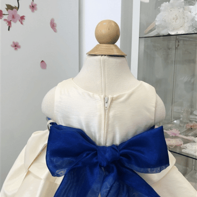 Katie Baby Dress: Ivory