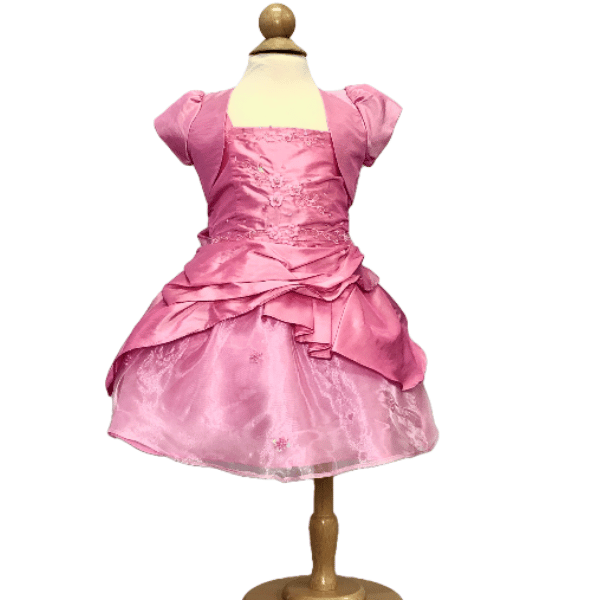 Sally Baby Dress: Pink