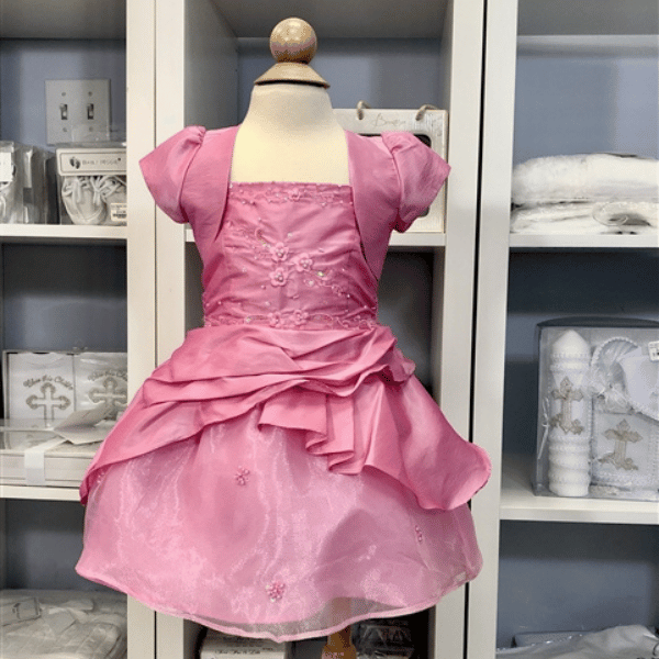 Sally Baby Dress: Pink