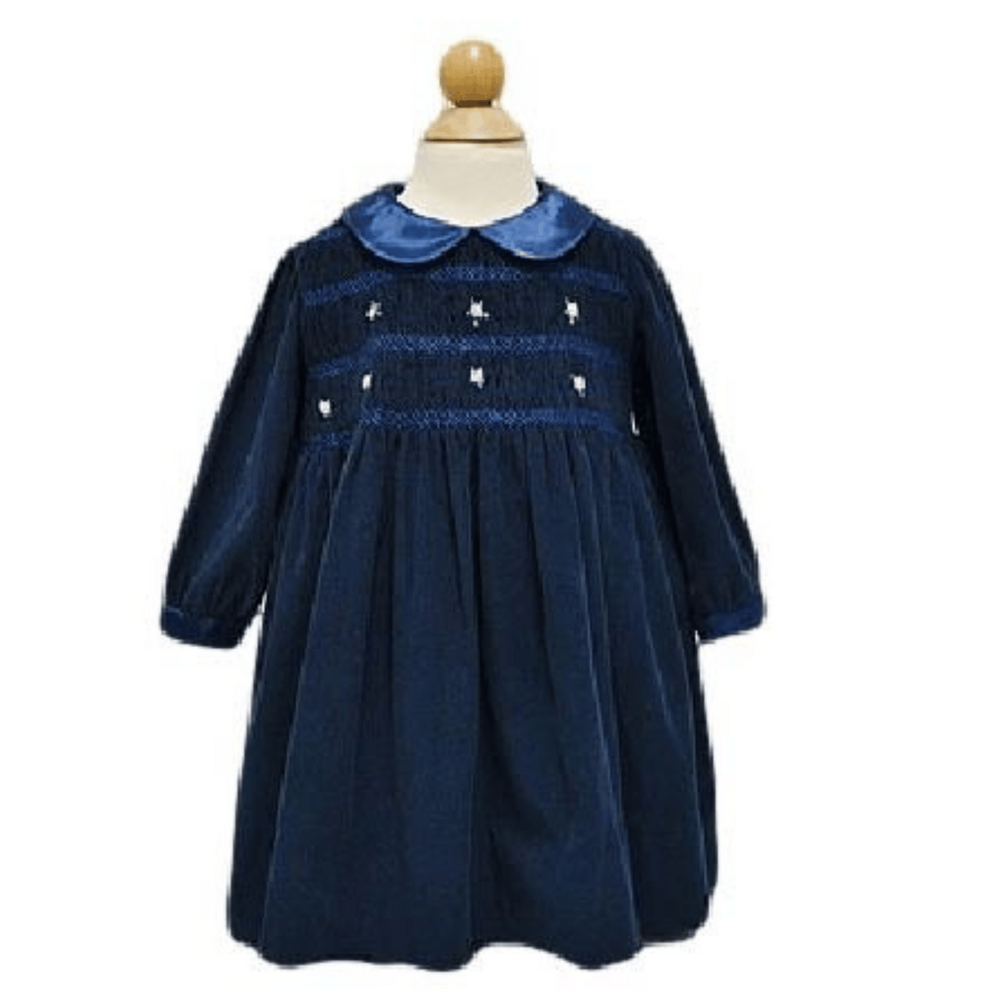 Cord Dress: Navy