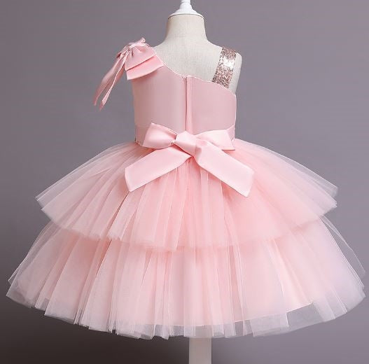 Luna Dress: Peach