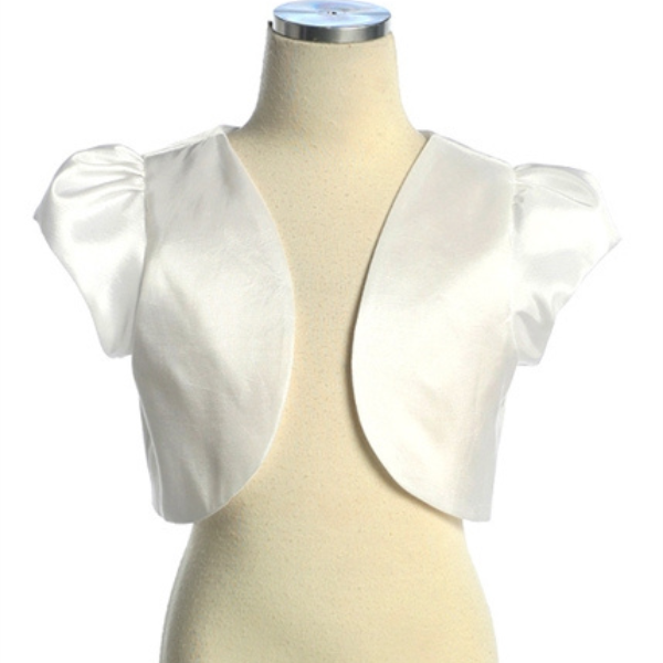 Tafetta Bolero: IVORY