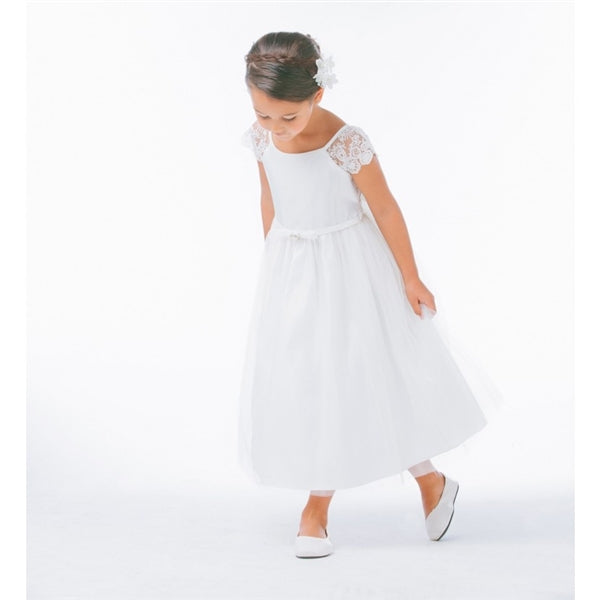 Angela Baby Dress: WHITE by SWEET KIDS