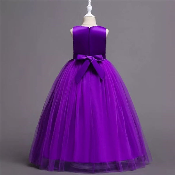 Esmeralda Long Dress: Purple