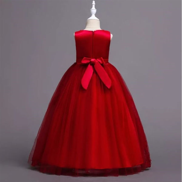 Esmeralda Long Dress: RED