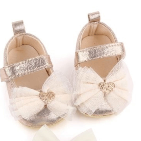 Pre-walker Baby Shoes: GOLD